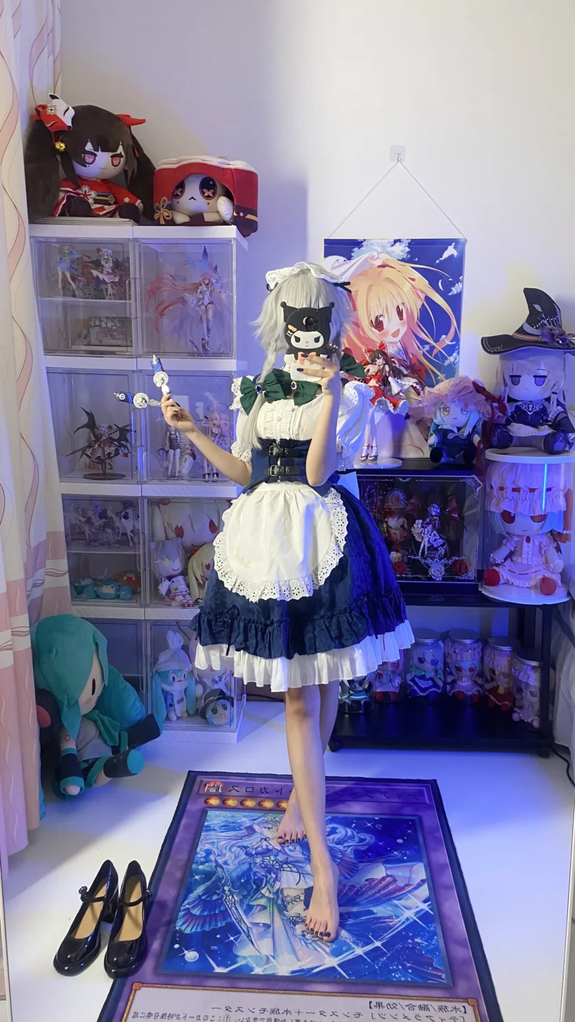 白栎Shirly - No.012 十六夜咲夜 [66P,10V-1.94GB] tg@simisebaisi 【丝足阁】035.webp